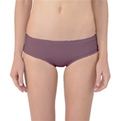 Rosy Finch Brown	 - 	classic Bikini Bottoms by ColorfulSwimWear