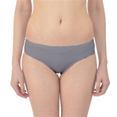 Soft Taupe Grey	 - 	hipster Bikini Bottoms by ColorfulSwimWear