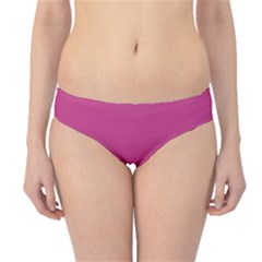 Smitten Pink	 - 	hipster Bikini Bottoms by ColorfulSwimWear