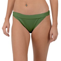 Crocodile Green	 - 	band Bikini Bottoms by ColorfulSwimWear