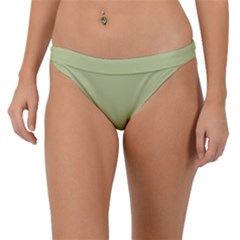 Lettuce Green	 - 	band Bikini Bottoms by ColorfulSwimWear