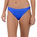 Ribbon Blue	 - 	Band Bikini Bottoms View1