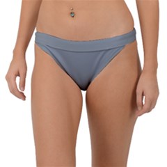 Tradewinds Grey	 - 	band Bikini Bottoms by ColorfulSwimWear