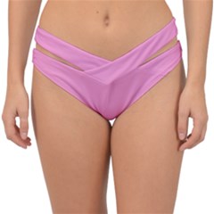 Soft Pink	 - 	double Strap Halter Bikini Bottoms by ColorfulSwimWear