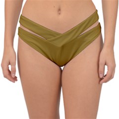 Sand Dune	 - 	double Strap Halter Bikini Bottoms by ColorfulSwimWear