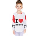 I love betty Kids  Long Sleeve Tee View1