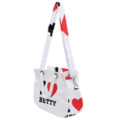 I Love Betty Rope Handles Shoulder Strap Bag by ilovewhateva