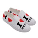 I love betty Women s Canvas Slip Ons View3