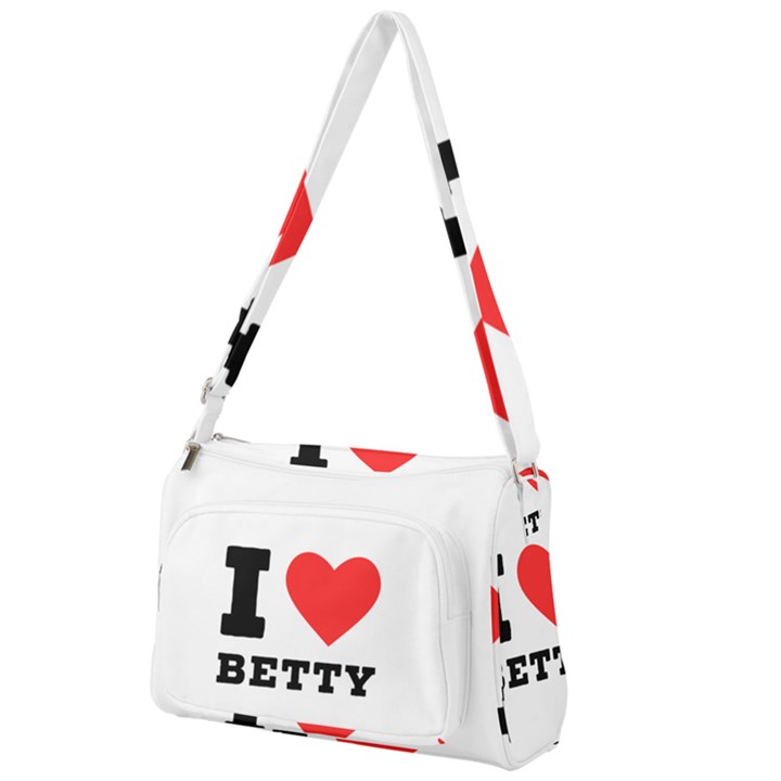 I love betty Front Pocket Crossbody Bag