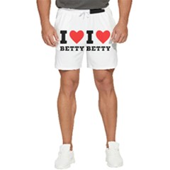 I Love Betty Men s Runner Shorts by ilovewhateva