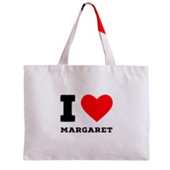 I Love Margaret Zipper Mini Tote Bag by ilovewhateva