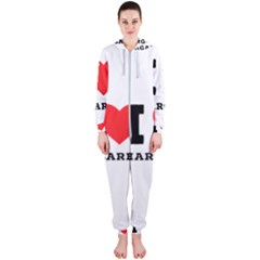 I Love Margaret Hooded Jumpsuit (ladies) by ilovewhateva