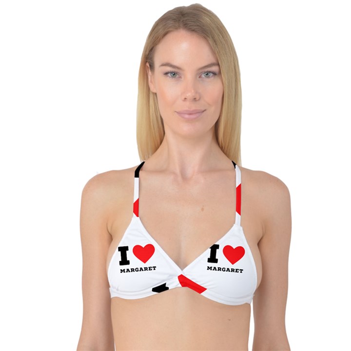 I love margaret Reversible Tri Bikini Top