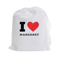 I love margaret Drawstring Pouch (2XL)