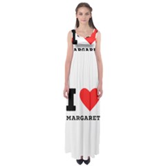 I love margaret Empire Waist Maxi Dress