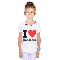 I love margaret Kids  One Piece Tee