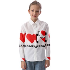 I love margaret Kids  Long Sleeve Shirt