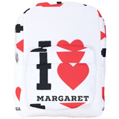 I love margaret Full Print Backpack