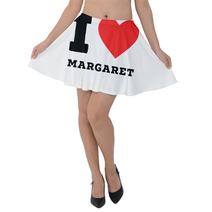 I love margaret Velvet Skater Skirt