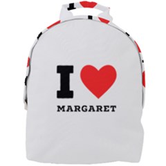 I love margaret Mini Full Print Backpack