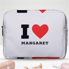 I love margaret Make Up Pouch (Large)