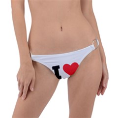 I love margaret Ring Detail Bikini Bottoms