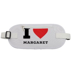 I love margaret Rounded Waist Pouch