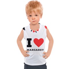 I love margaret Kids  Sport Tank Top