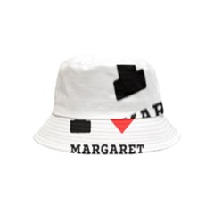 I love margaret Inside Out Bucket Hat (Kids)