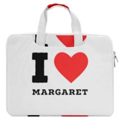 I love margaret MacBook Pro 13  Double Pocket Laptop Bag