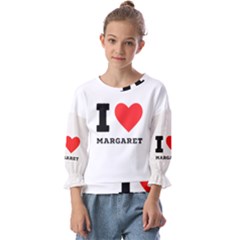 I love margaret Kids  Cuff Sleeve Top