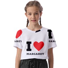 I love margaret Kids  Basic Tee