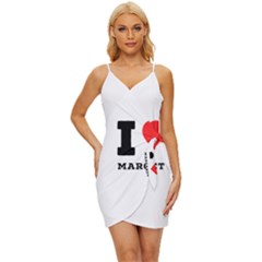 I love margaret Wrap Tie Front Dress