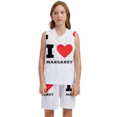 I love margaret Kids  Basketball Mesh Set