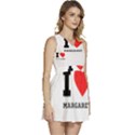 I love margaret Sleeveless High Waist Mini Dress View3