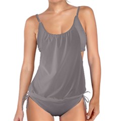 Metallic Rocket Grey	 - 	tankini Set