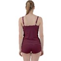 Pear Red	 - 	Tie Front Two Piece Tankini View2