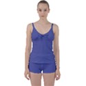 Blue Iris	 - 	Tie Front Two Piece Tankini View1