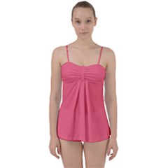 Wild Watermelon	 - 	babydoll Tankini Set by ColorfulSwimWear