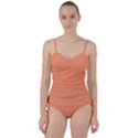 Light Orange	 - 	Sweetheart Tankini Set View1