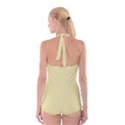 Yellow Iris	 - 	Boyleg Halter Swimsuit View2