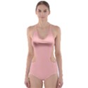 Misty Rose Pink	 - 	Cut-Out One Piece Swimsuit View1