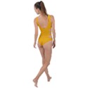 China Yellow	 - 	Side Cut Out Swimsuit View2