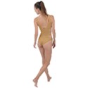 Indian Yellow	 - 	Side Cut Out Swimsuit View2