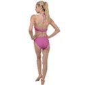 China Pink	 - 	Plunging Cut Out Swimsuit View2