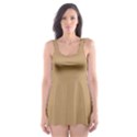 Fallow Brown	 - 	Skater Dress Swimsuit View1