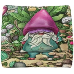 Charm Toadstool Necromancy Magician Conjuration Sorcery Spell Mojo Chanterelle Seat Cushion by GardenOfOphir