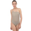 Warm Sand	 - 	Classic One Shoulder Swimsuit View1