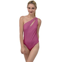 Cinnamon Satin Pink	 - 	To One Side Swimsuit