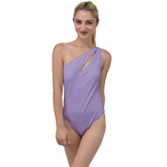 Crocus Petal Purple	 - 	to One Side Swimsuit by ColorfulSwimWear